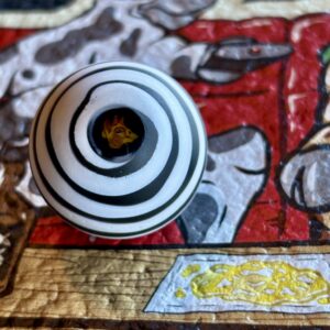 Zebra marble & mood mat